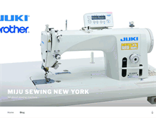 Tablet Screenshot of mijusewing.com